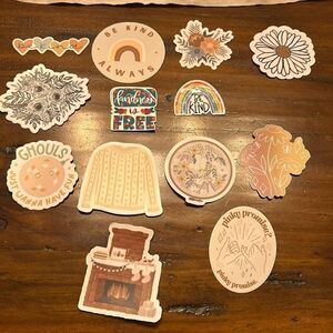 Stickers all new 13 as a bundle